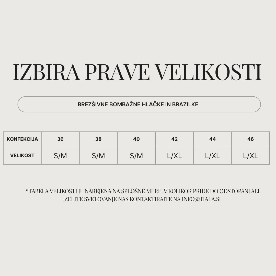 Tabela velikosti